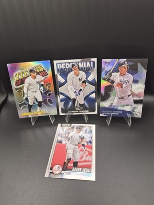 2026 Series 1 Topps Aaron Judge 3 Card Insert Lot Plus Base Card