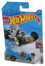 Hot Wheels HW Metro 6/10 (2018) Blue Diaper Dragger Toy Car 8/250 - (Cracked Pla