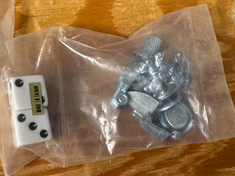 1975 NEW Sealed Monopoly Game Replacement Parts Parker Brothers - Image 3 of 4