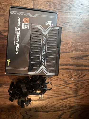 MSI A750BN 750W Power Supply PCIe5 80 Plus, Bronze Certified - Photo 6/9