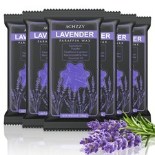 Natural Paraffin Wax Refills, 6 Pack Paraffin Wax Blocks of Lavender Scent for P