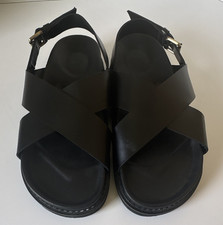Liberte Leather Capri Sandal - Black Please r...