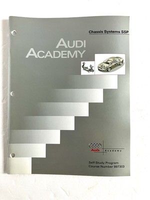 2003 Audi chassis systems SSP Self Study Program 997303