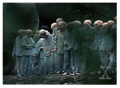 Inhuman Internees (Trading Card) X-Files - Season 3 - 1996 Topps # 44 - Mint