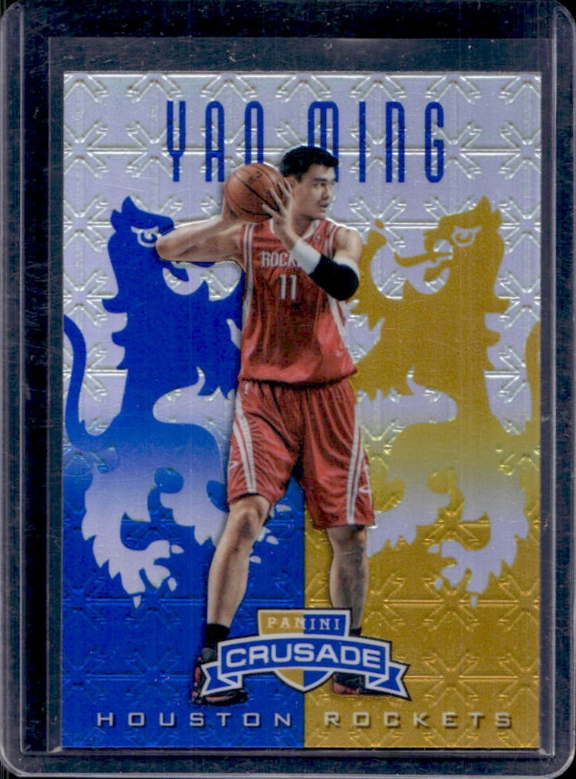 2012-13 Panini Crusade Yao Ming Blue #142 Rockets