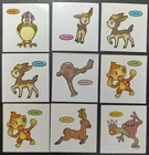Sticker - Japan Pokemon - Deco set - Pidgeotto Hitmonlee etc 0720 #6