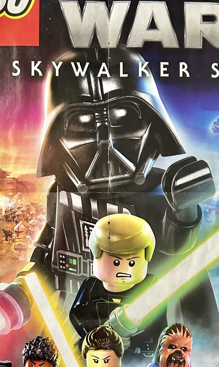 Lego Star Wars The Skywalker Saga Poster, See Pictures For