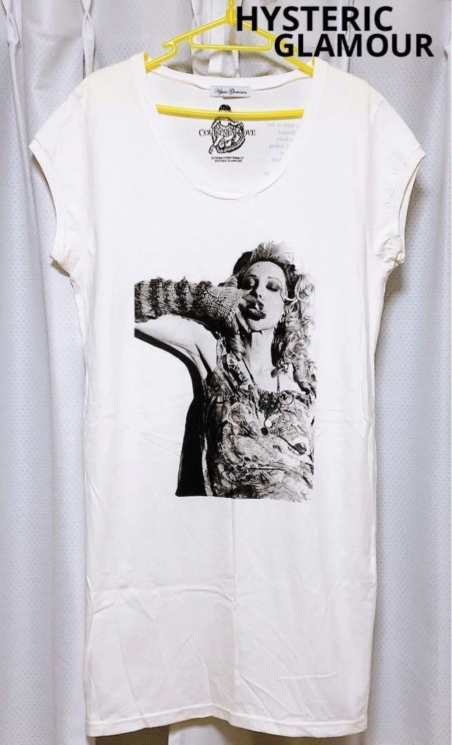 Courtney Love HYSTERIC GLAMOUR T-shirt Women Free Size Used From