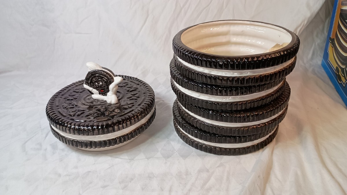 保存容器・ケース VINTAGE 1970s Nabisco Oreo Cookie Jar 保存容器・ケース VINTAGE 1970s Nabisco Oreo Cookie Jar