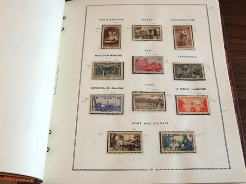 France 1938/1968 Collection complète neufs ** sans charnière COTE 4200€ + album - Picture 9 of 20