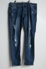Jack & Jones Mens Slim Fit Glenn Jeans - Blue - W33 L32 (f47)