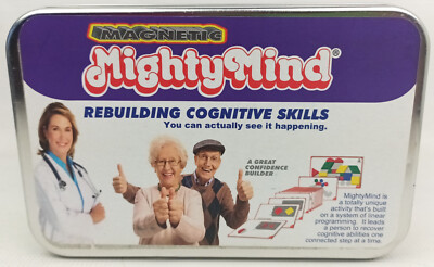 Magnetic Mighty Mind SENIORS Rebuild Cognitive Skills Brain Exercises Alzheimers