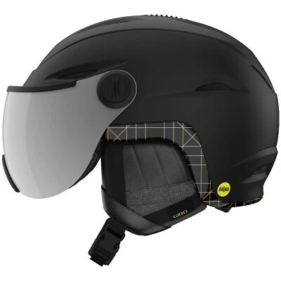 Giro Essence MIPS Helm Damen-Skihelm Snowboardhelm Schneehelm Black/Silver Flash - Bild 1 von 4