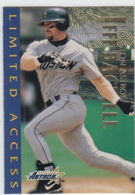1997 Jeff Bagwell Fleer Circa LIMITED ACCESS Insert #1 - Houston Astros