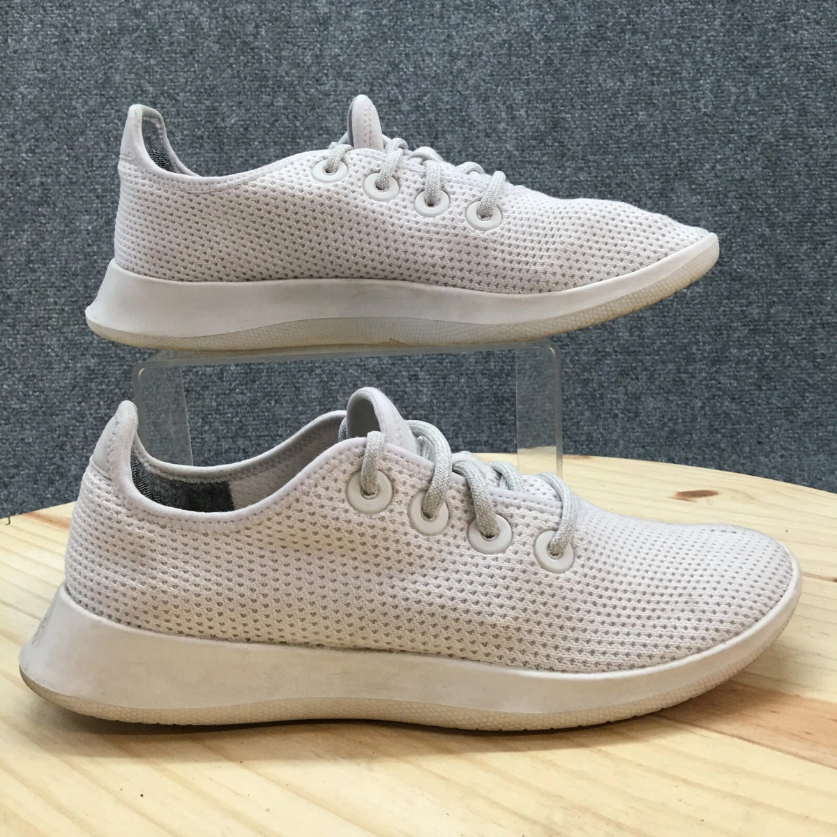 Allbirds Shoes Womens 9 Lightweight Runner Sneakers White Fabric Lace Up  Low Top