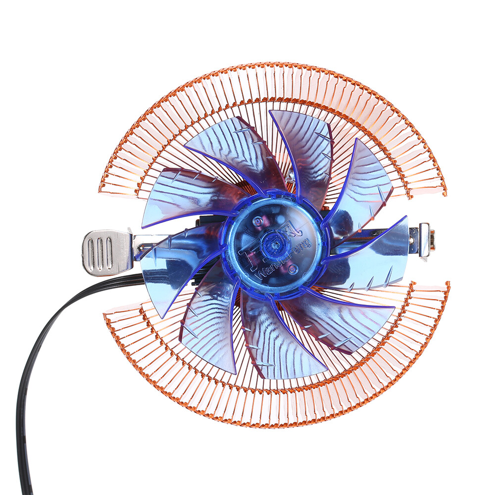 Hydraulic CPU Cooler Heatpipe Fans Quiet Heatsink for Intel 755 P2Q3 ...