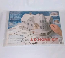 VTG 1988 3D Home Kit Paper Building And Design Model