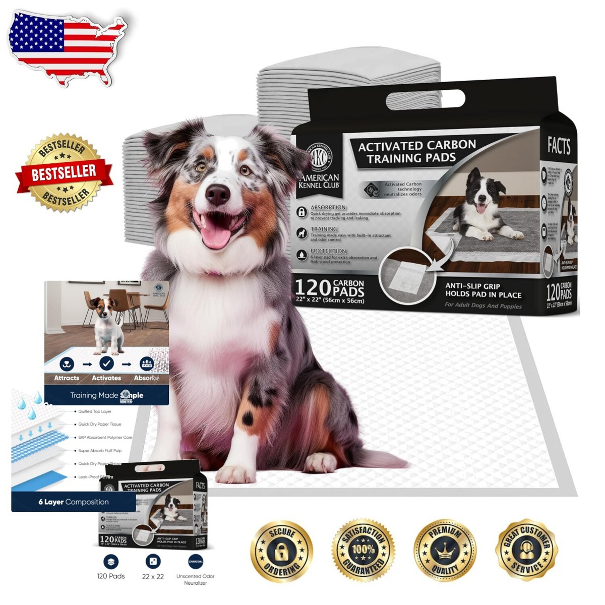 Activated Carbon Petsmart Potty Pads Glad For Pets Heavy Duty