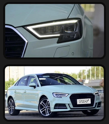 For Audi A3 S3 2017-2020 Upgrade LED Headlight OEM DRL Projector Head Lamps Pair - Picture 12 of 15
