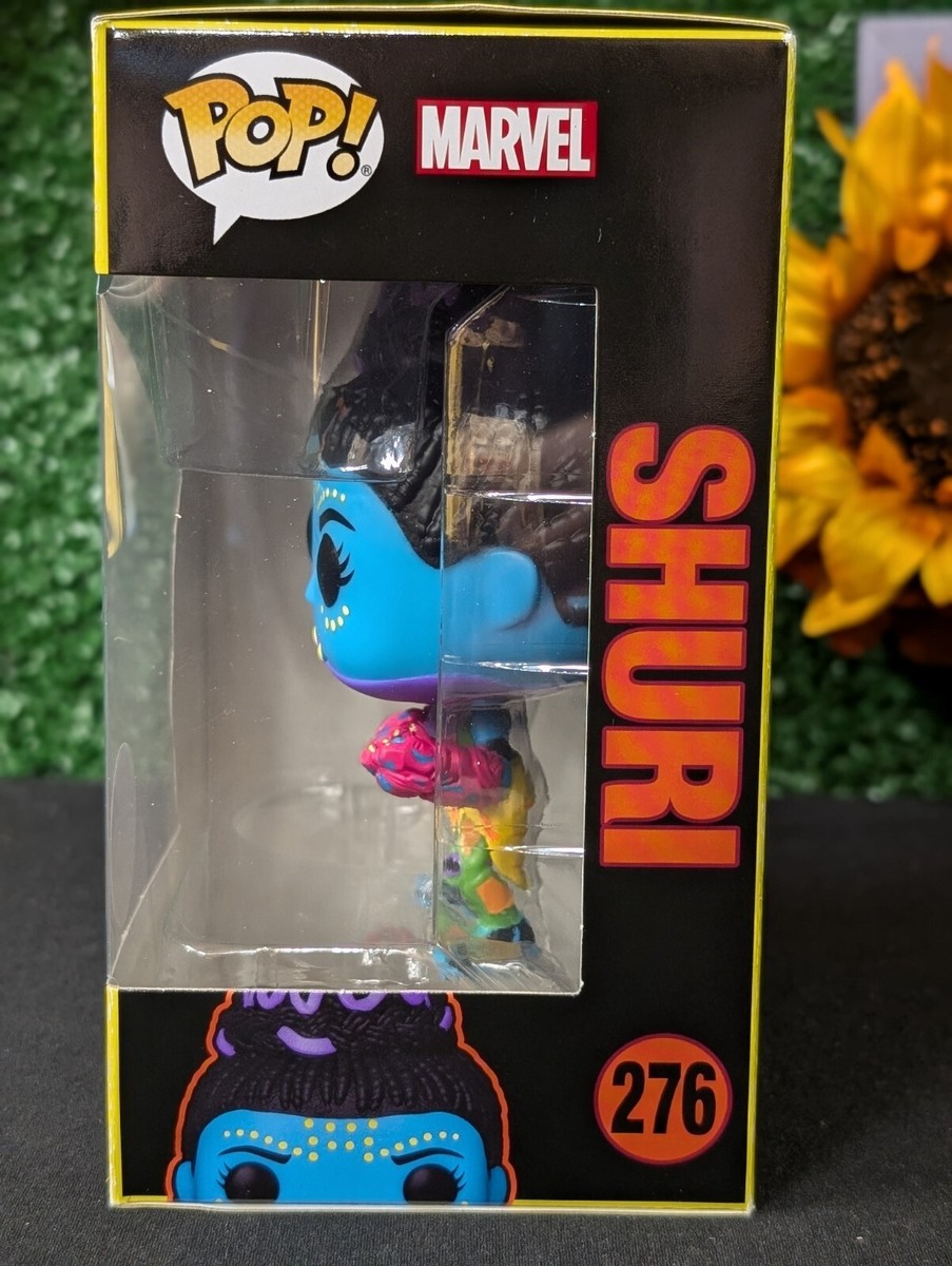 Funko POP Marvel Black Panther Shuri 276 Black Light Bobble