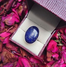 Lapis Lazuli 925 Sterling Silver Ring,Statement Ring,Best Present For Loved Ones