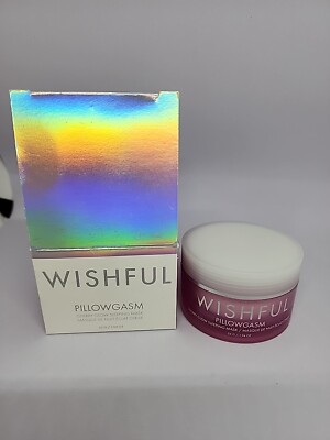 Wishful Pillowgasm Cherry Glow Sleeping Mask 1.94 Oz Full Size BNIB AUTHENTIC 
