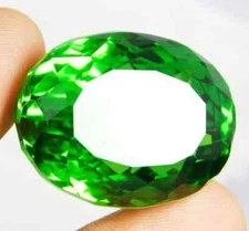 Natural 400 Ct Topaz Brazilian Green Oval Shape Certified Rare Loose Gemstone