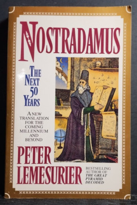 Nostradamus The Next 50 Years Peter Lemesurier PB Prophecy Predictions Good