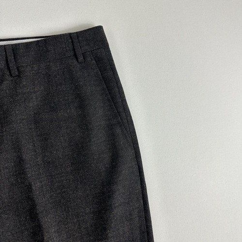 Canali Tessuto Men Dress Pants Pleated Front 100% Wool Brown Size EU 52 US 36 - Picture 4 of 12