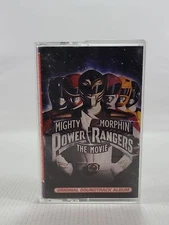 Mighty Morphin Power Rangers The Movie Soundtrack Original Music Cassette Tape