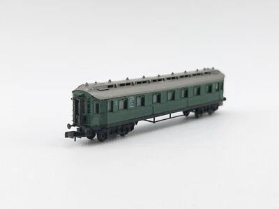 N ARNOLD RAPIDO 0338 - Passenger Car with Bogies 178295 AB4üBn - With Box - Photo 1/4