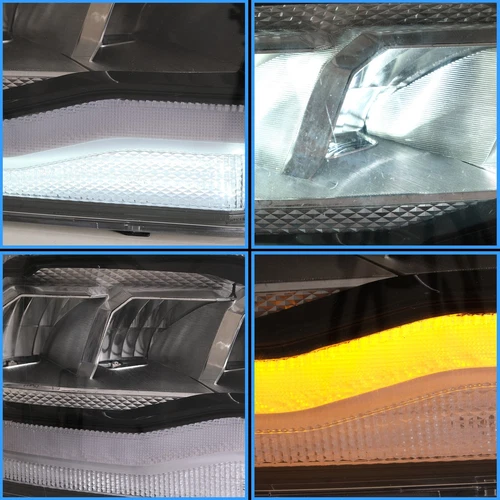 VLAND LED Reflector Headlights For 2009-2018 Dodge RAM 1500 2500 3500 Animation - Bild 8 von 12