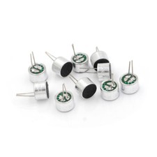 10pcs Brand New Mini MIC Capsule Electret Condenser 2 Pins Be z8