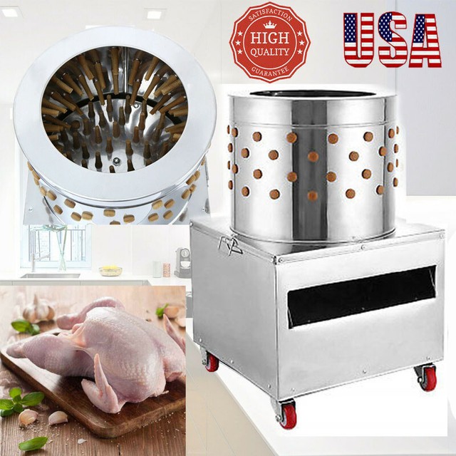 2020 Turkey Chicken Plucker Stainless Steel Plucking Machine Poultry DeFeather eBay