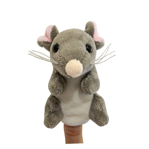 1 pieza marioneta de mano animal de granja marioneta de dedo juego de rol marionetas juguete de peluche niños - Imagen 17 de 24