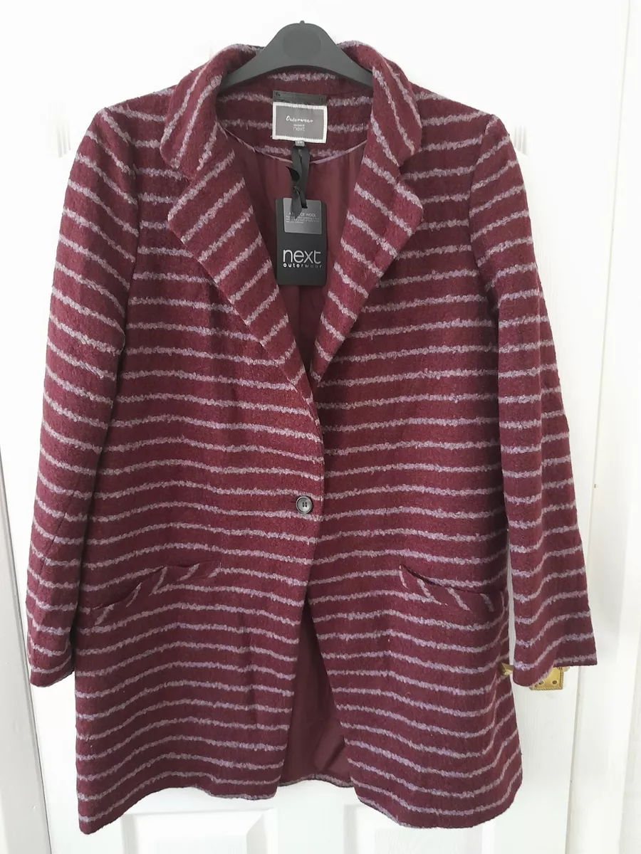 Striped blazer hotsell plus size