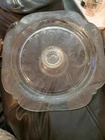 Indiana Glass Madrid Recollection Cake Plate Footed 10 Inch