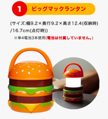 McDonald's 2025 Japan Lucky Bag Lantern BEAMS New | eBay