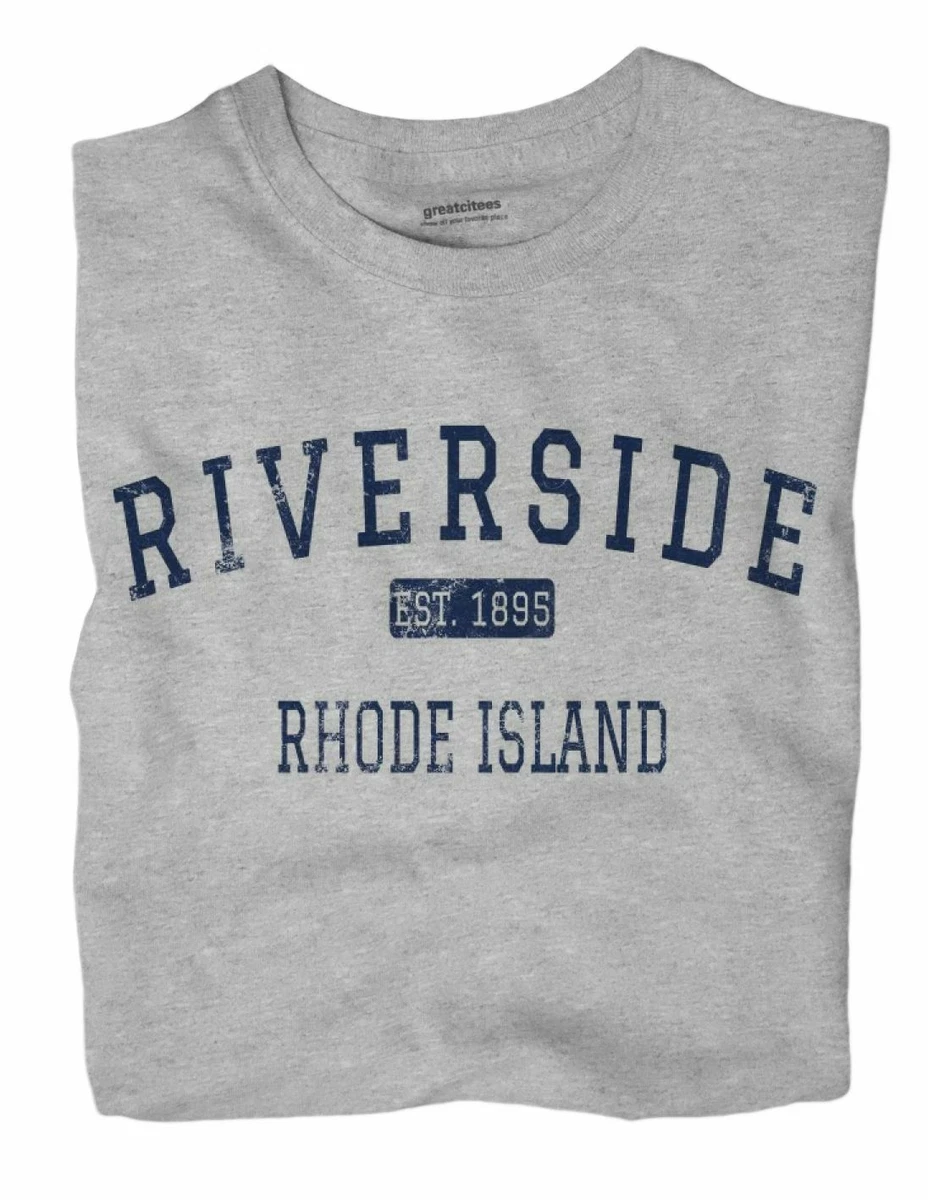 Riverside Rhode Island RI T Shirt EST