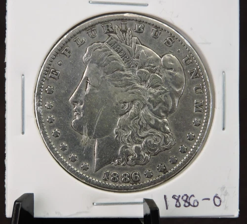 1886-O Morgan Silver Dollar XF