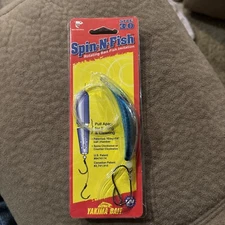 YAKIMA BAIT spin-n - fish 3.0 Silver Blue Scale Spinfish Salmon Steelhead