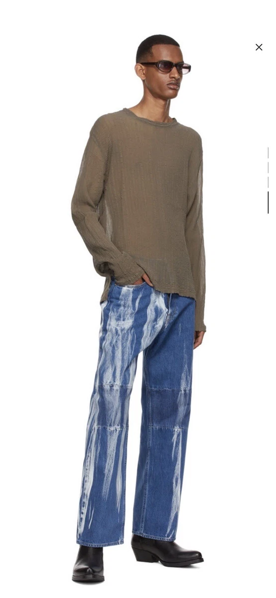 Our Legacy Extended Third Cut Glass Bleach Denim Jeans Size 32 | eBay