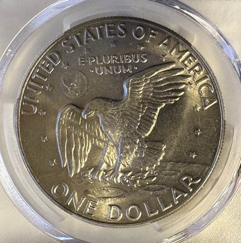 1974 D Clad Eisenhower Dollar $1 PCGS MS65 - Picture 4 of 4