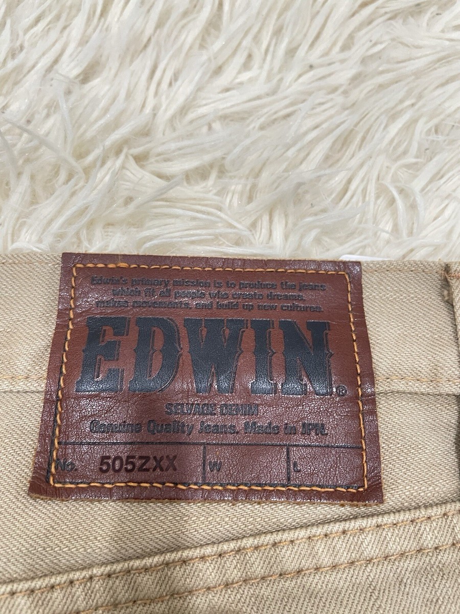 Vintage Edwin 505ZXX Big Size Selvedge Redline Japan (24-019 Vintage Edwin 505ZXX Big Size Selvedge Redline Japan (24-019