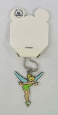 Disney Parks Exclusive TINKERBELL Enamel Silver-Tone Bead Chain Necklace
