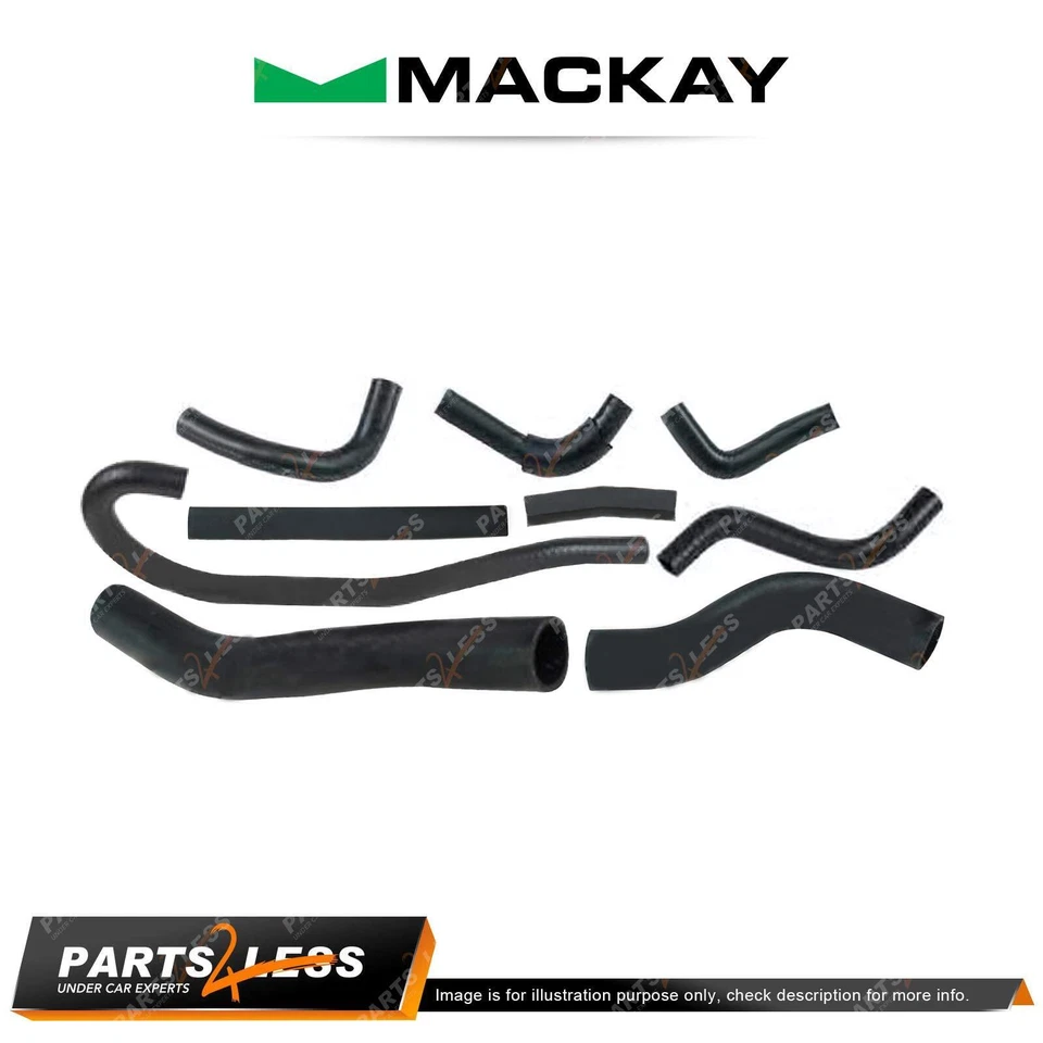 Mackay Radiator+Heater Hose Set for Toyota Landcruiser VDJ76R VDJ78R VDJ79R