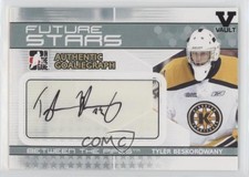 2009 ITG Between the Pipes GoalieGraphs Vault Black Tyler Beskorowany Auto n3t