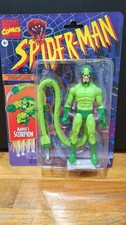 Hasbro Marvel Legends Spider-Man Retro Card SCORPION 6  Figure MoC