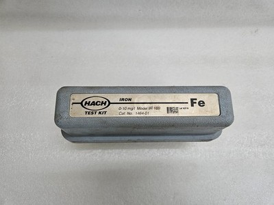 HACH IR-18B IRON TEST KIT 0-10 mg/l Cat.no. 1464-01