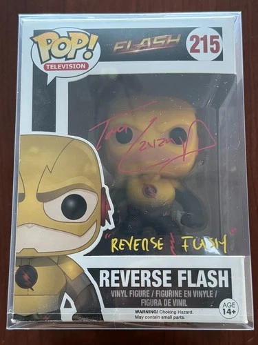 Tom Cavanagh signed The Flash Unmasked Funko 215